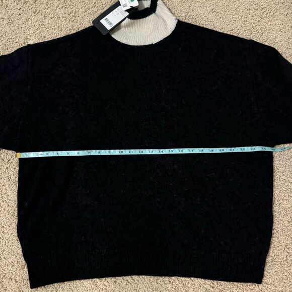 Goldbergh Lilian Knit Sweater Black White NWT Size Medium - Picture 4 of 8